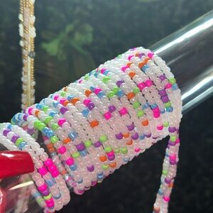 Colorful Beaded Waistbead Set